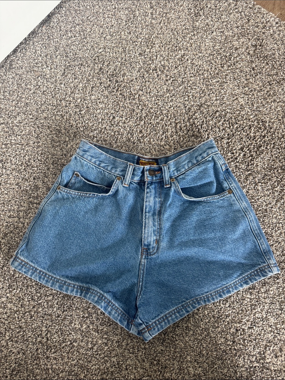 vintage high wasted jean shorts